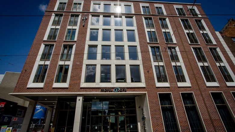 <b>Motel One Dublin Exterior</b>. Images powered by <a href="https://www.leonardoworldwide.com/" title="Leonardo Worldwide" target="_blank">Leonardo</a>.