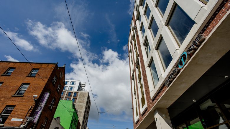 <b>Motel One Dublin Exterior</b>. Images powered by <a href="https://www.leonardoworldwide.com/" title="Leonardo Worldwide" target="_blank">Leonardo</a>.