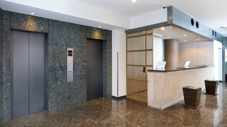 <b>Hotel MyStays Nishi-Shinjuku Lobby</b>. Images powered by <a href="https://www.leonardoworldwide.com/" title="Leonardo Worldwide" target="_blank">Leonardo</a>.