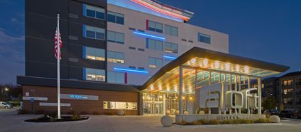 Aloft Omaha Aksarben Village Exterior