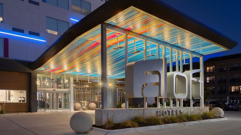 <b>Aloft Omaha Aksarben Village Exterior</b>. Images powered by <a href="https://www.leonardoworldwide.com/" title="Leonardo Worldwide" target="_blank">Leonardo</a>.