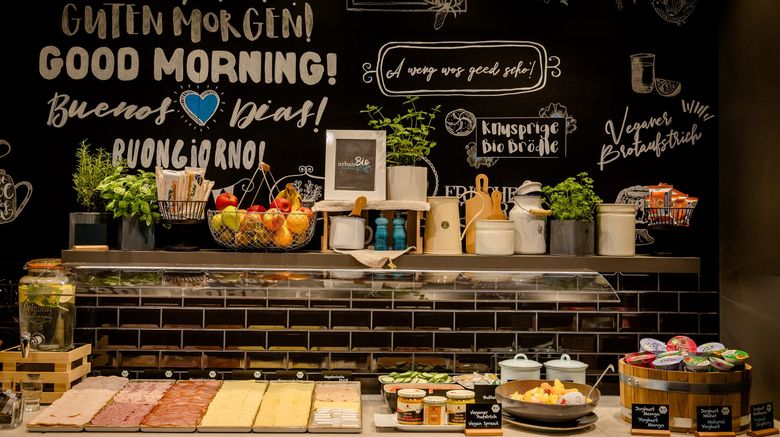<b>Motel One Wurzburg Restaurant</b>. Images powered by <a href="https://www.leonardoworldwide.com/" title="Leonardo Worldwide" target="_blank">Leonardo</a>.