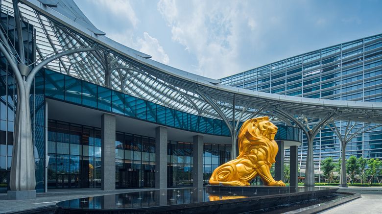 <b>MGM Shanghai West Bund Exterior</b>. Images powered by <a href="https://www.leonardoworldwide.com/" title="Leonardo Worldwide" target="_blank">Leonardo</a>.