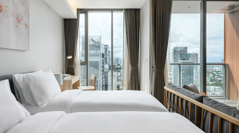 <b>Oakwood Suites Bangkok Room</b>. Images powered by <a href="https://www.leonardoworldwide.com/" title="Leonardo Worldwide" target="_blank">Leonardo</a>.