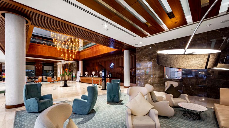 <b>Holiday Inn Baku Exterior</b>. Images powered by <a href="https://www.leonardoworldwide.com/" title="Leonardo Worldwide" target="_blank">Leonardo</a>.