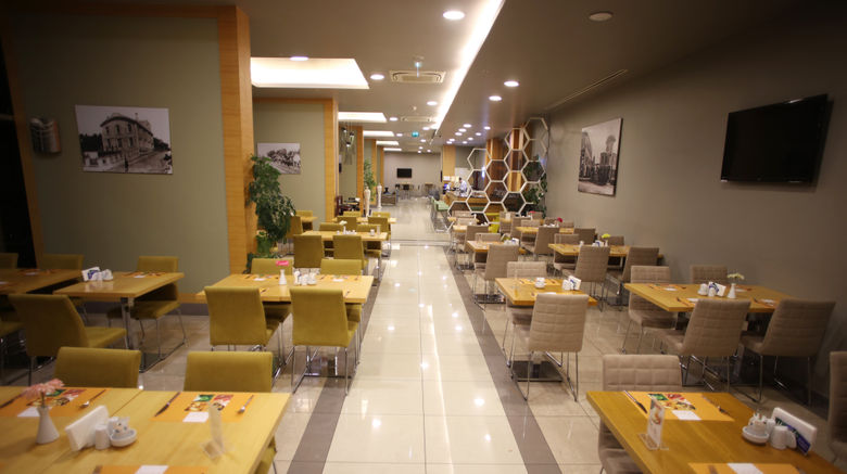 <b>Holiday Inn Express Manisa West Restaurant</b>. Images powered by <a href="https://www.leonardoworldwide.com/" title="Leonardo Worldwide" target="_blank">Leonardo</a>.