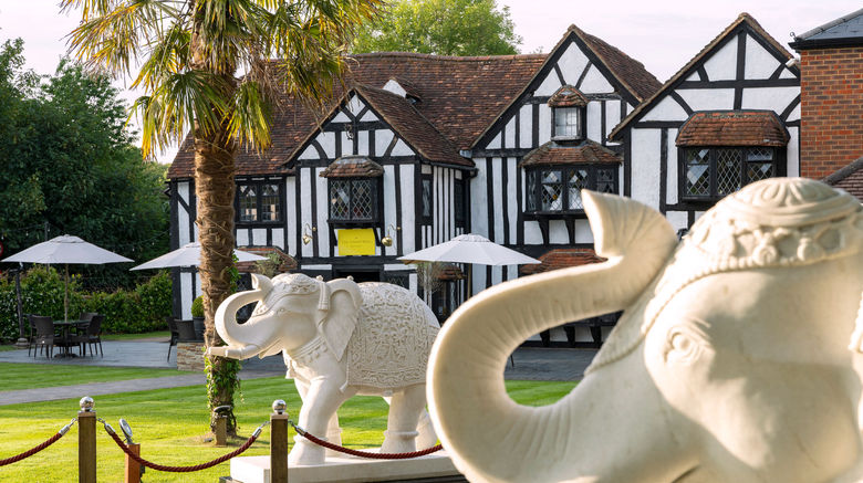 <b>Donnington Manor Hotel Exterior</b>. Images powered by <a href="https://www.leonardoworldwide.com/" title="Leonardo Worldwide" target="_blank">Leonardo</a>.