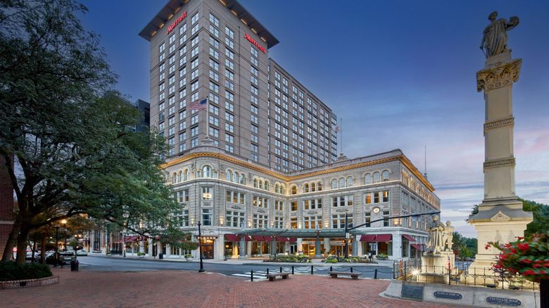 <b>Lancaster Marriott at Penn Square Exterior</b>. Images powered by <a href="https://www.leonardoworldwide.com/" title="Leonardo Worldwide" target="_blank">Leonardo</a>.