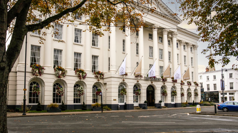 Queens Hotel Cheltenham Exterior. Images powered by <a href="https://www.leonardoworldwide.com" target="_blank" rel="noopener">Leonardo</a>.