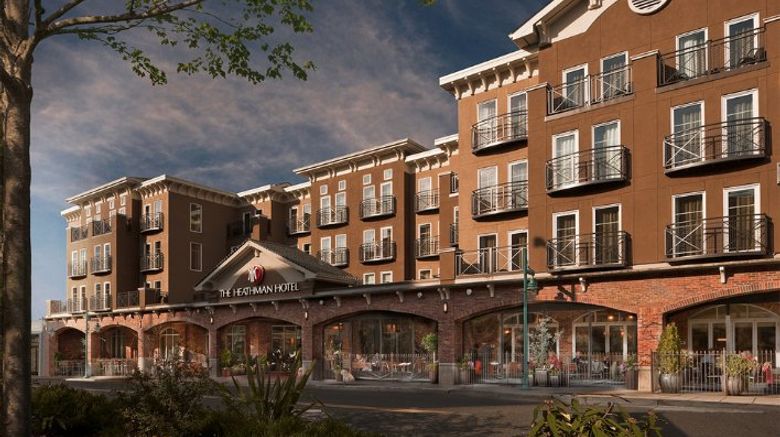 The Heathman Hotel Kirkland Exterior. Images powered by <a href="https://www.leonardoworldwide.com" target="_blank" rel="noopener">Leonardo</a>.