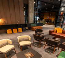 Alt Hotel Calgary University District Lobby
