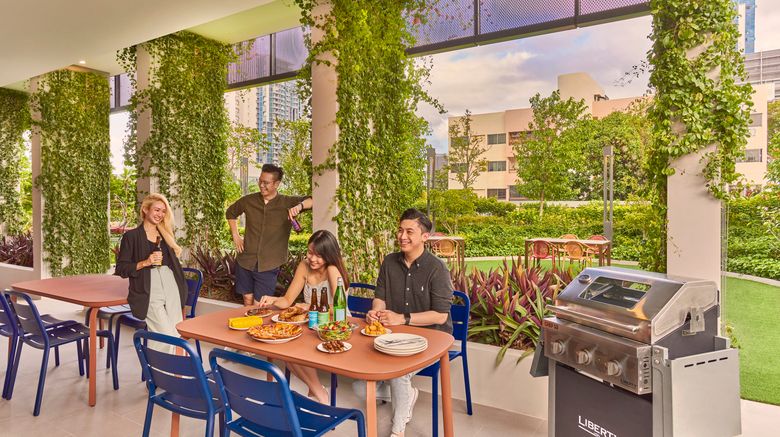 lyf Farrer Park Singapore Exterior. Images powered by <a href="https://www.leonardoworldwide.com" target="_blank" rel="noopener">Leonardo</a>.