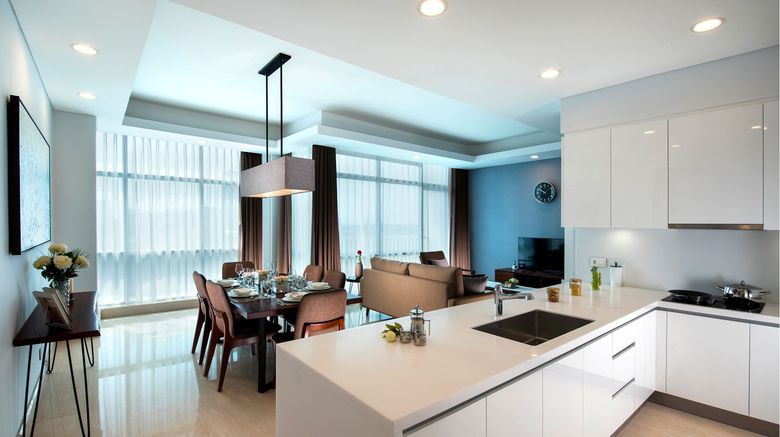 <b>Oakwood Suites La Maison Jakarta Room</b>. Images powered by <a href="https://www.leonardoworldwide.com/" title="Leonardo Worldwide" target="_blank">Leonardo</a>.