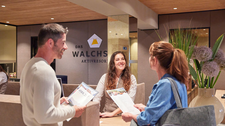 <b>Das Walchsee Sportresort Lobby</b>. Images powered by <a href="https://www.leonardoworldwide.com/" title="Leonardo Worldwide" target="_blank">Leonardo</a>.