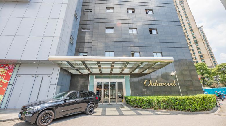 <b>Oakwood Residence Shanghai Exterior</b>. Images powered by <a href="https://www.leonardoworldwide.com/" title="Leonardo Worldwide" target="_blank">Leonardo</a>.