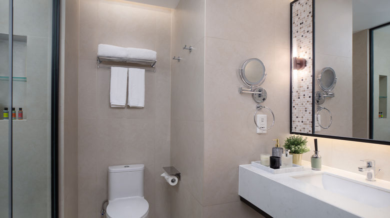 <b>Citadines New District Wuxi Room</b>. Images powered by <a href="https://www.leonardoworldwide.com/" title="Leonardo Worldwide" target="_blank">Leonardo</a>.