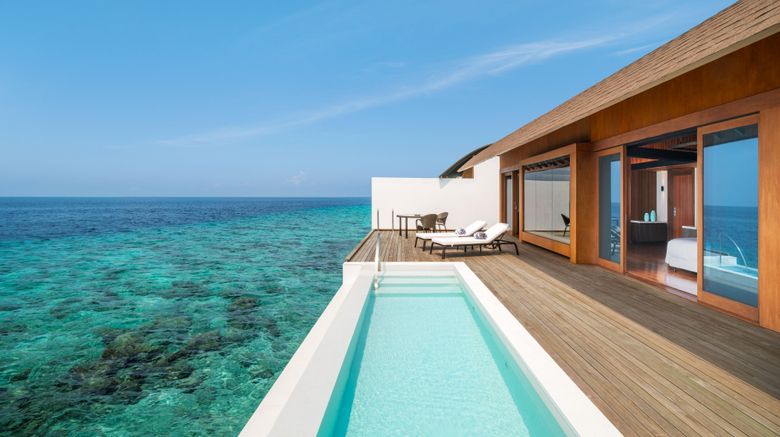 <b>The Westin Maldives Miriandhoo Resort Pool</b>. Images powered by <a href="https://www.leonardoworldwide.com/" title="Leonardo Worldwide" target="_blank">Leonardo</a>.
