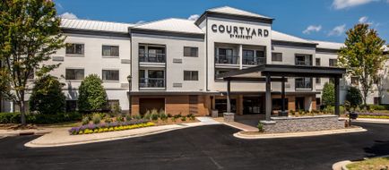 Courtyard Charlotte Ballantyne Exterior