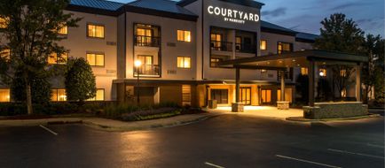 Courtyard Charlotte Ballantyne Exterior