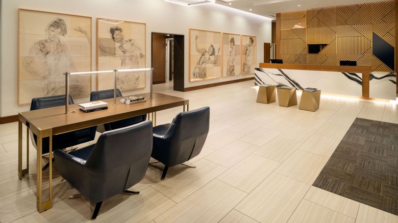 <b>AC Hotel by Marriott Oakland Downtown Lobby</b>. Images powered by <a href="https://www.leonardoworldwide.com/" title="Leonardo Worldwide" target="_blank">Leonardo</a>.