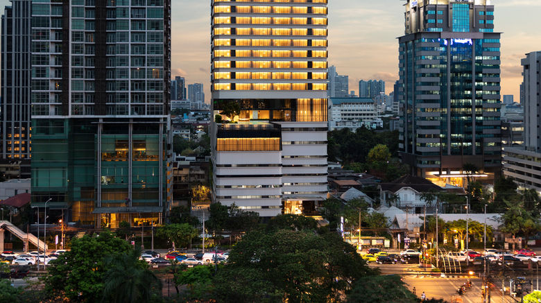 <b>Ascott Embassy Sathorn Exterior</b>. Images powered by <a href="https://www.leonardoworldwide.com/" title="Leonardo Worldwide" target="_blank">Leonardo</a>.