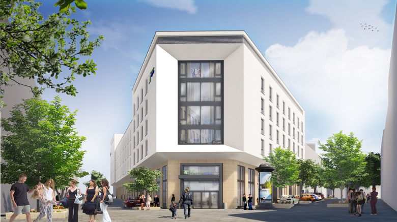 <b>Holiday Inn Express Heilbronn Exterior</b>. Images powered by <a href="https://www.leonardoworldwide.com/" title="Leonardo Worldwide" target="_blank">Leonardo</a>.
