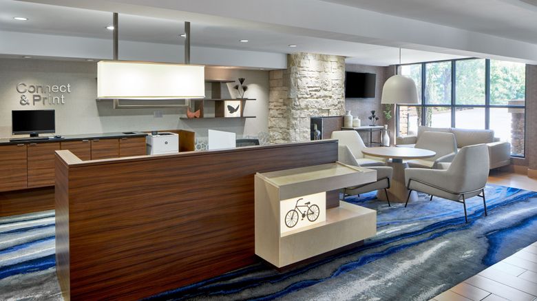 <b>Fairfield by Marriott Gainesville Lobby</b>. Images powered by <a href="https://www.leonardoworldwide.com/" title="Leonardo Worldwide" target="_blank">Leonardo</a>.