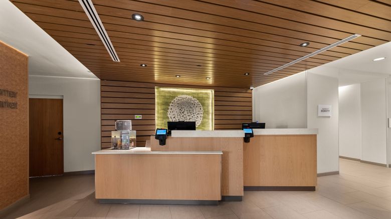 <b>Fairfield Inn & Suites Suncoast Parkway Lobby</b>. Images powered by <a href="https://www.leonardoworldwide.com/" title="Leonardo Worldwide" target="_blank">Leonardo</a>.