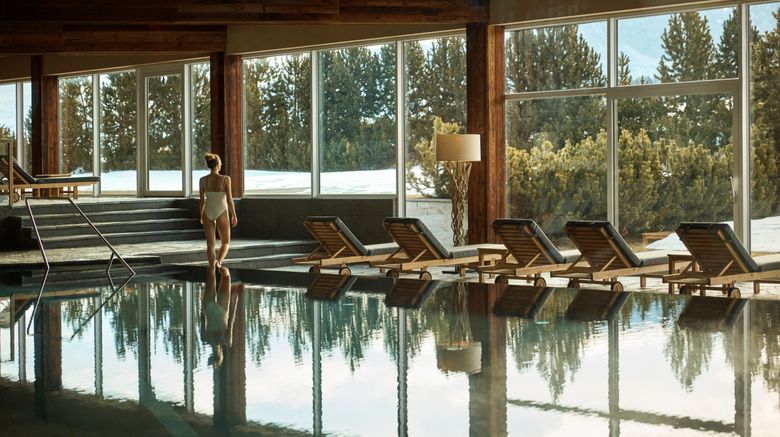 <b>COMO Alpina Dolomites Pool</b>. Images powered by <a href="https://www.leonardoworldwide.com/" title="Leonardo Worldwide" target="_blank">Leonardo</a>.