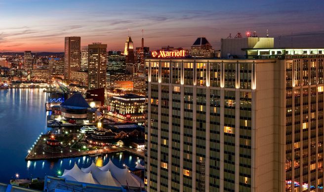 Baltimore Marriott Waterfront Exterior