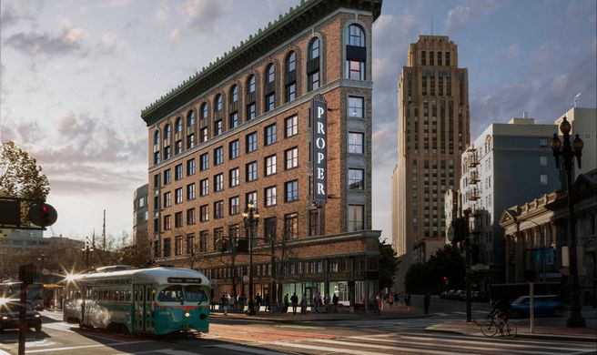 San Francisco Proper Hotel Exterior