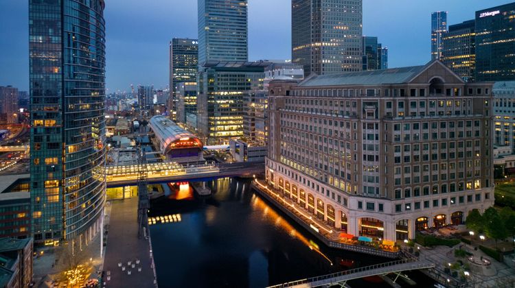 London Marriott Hotel Canary Wharf Exterior