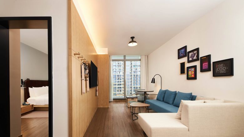 <b>Moxy Shenzhen North Station Room</b>. Images powered by <a href="https://www.leonardoworldwide.com/" title="Leonardo Worldwide" target="_blank">Leonardo</a>.