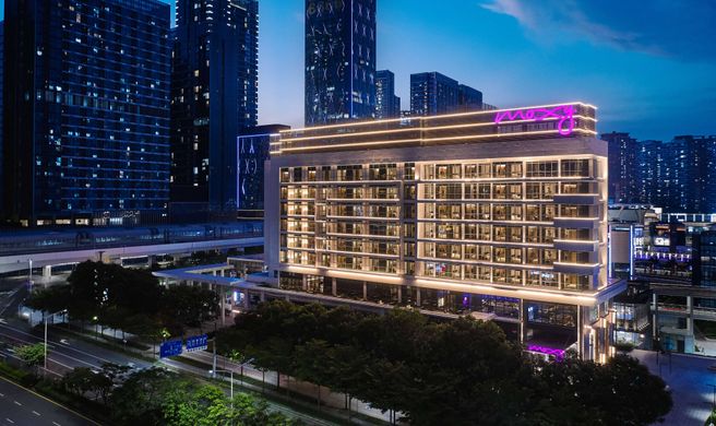 Moxy Shenzhen North Station Exterior
