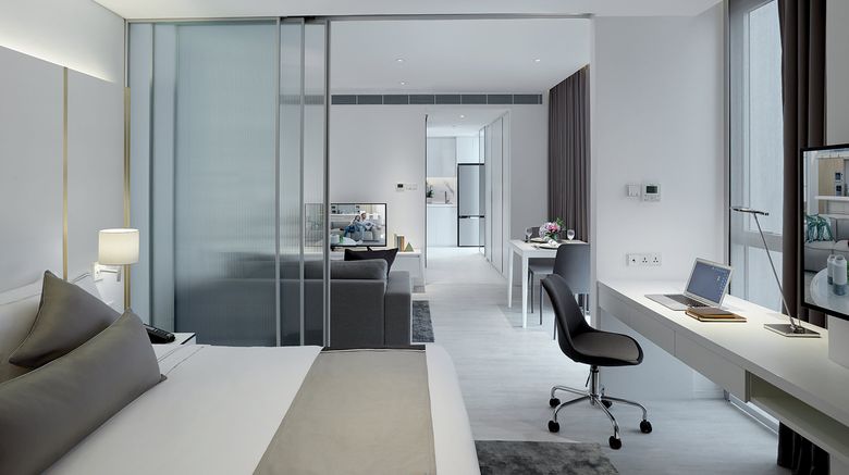 <b>Somerset Maison Asoke Bangkok Room</b>. Images powered by <a href="https://www.leonardoworldwide.com/" title="Leonardo Worldwide" target="_blank">Leonardo</a>.