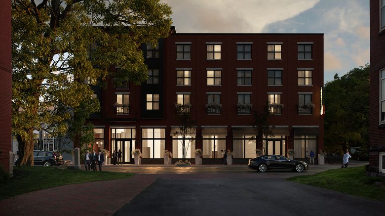 <b>Longfellow Hotel Exterior</b>. Images powered by <a href="https://www.leonardoworldwide.com/" title="Leonardo Worldwide" target="_blank">Leonardo</a>.