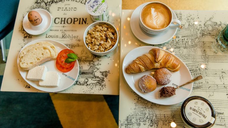 <b>Motel One Warsaw Chopin Restaurant</b>. Images powered by <a href="https://www.leonardoworldwide.com/" title="Leonardo Worldwide" target="_blank">Leonardo</a>.
