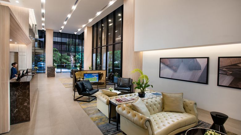 <b>Somerset Ekamai Bangkok Lobby</b>. Images powered by <a href="https://www.leonardoworldwide.com/" title="Leonardo Worldwide" target="_blank">Leonardo</a>.
