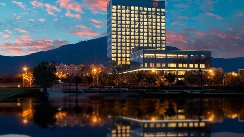 <b>Sheraton Qingdao Licang Hotel Exterior</b>. Images powered by <a href="https://www.leonardoworldwide.com/" title="Leonardo Worldwide" target="_blank">Leonardo</a>.