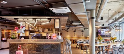 Moxy Karlsruhe Lobby