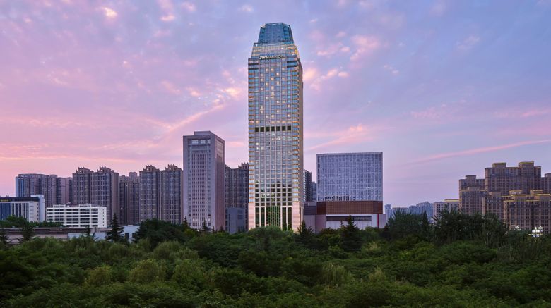 <b>JW Marriott Hotel Xi'an Exterior</b>. Images powered by <a href="https://www.leonardoworldwide.com/" title="Leonardo Worldwide" target="_blank">Leonardo</a>.