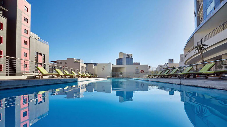 Mandela Rhodes Place Exterior. Images powered by <a href="https://www.leonardoworldwide.com" target="_blank" rel="noopener">Leonardo</a>.