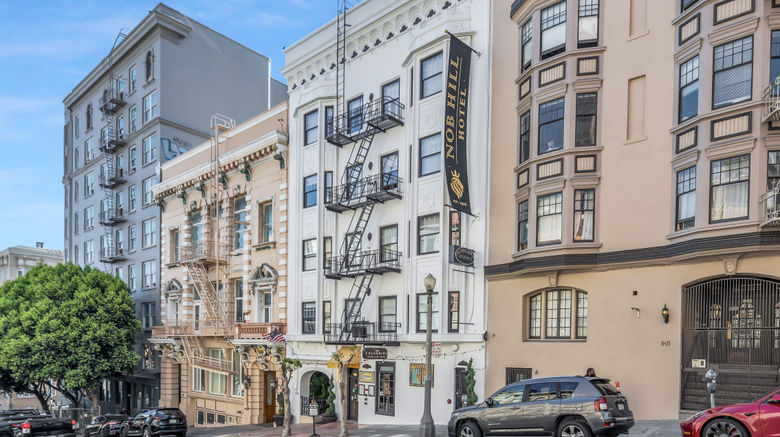 <b>Nob Hill Hotel Exterior</b>. Images powered by <a href="https://www.leonardoworldwide.com/" title="Leonardo Worldwide" target="_blank">Leonardo</a>.