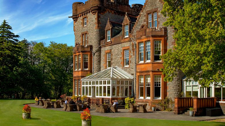 <b>Isle of Eriska Hotel Exterior</b>. Images powered by <a href="https://www.leonardoworldwide.com/" title="Leonardo Worldwide" target="_blank">Leonardo</a>.