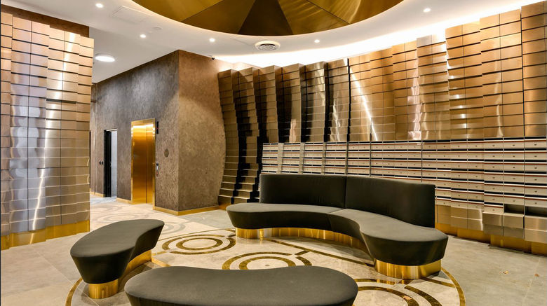 <b>Realm Apartments by CLLIX Lobby</b>. Images powered by <a href="https://www.leonardoworldwide.com/" title="Leonardo Worldwide" target="_blank">Leonardo</a>.