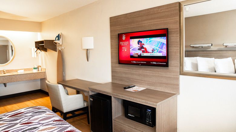 <b>Red Roof Inn Rochester - Henrietta Room</b>. Images powered by <a href="https://www.leonardoworldwide.com/" title="Leonardo Worldwide" target="_blank">Leonardo</a>.