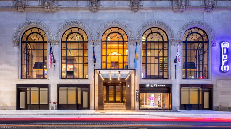Aloft Philadelphia Downtown Exterior. Images powered by <a href="https://www.leonardoworldwide.com" target="_blank" rel="noopener">Leonardo</a>.