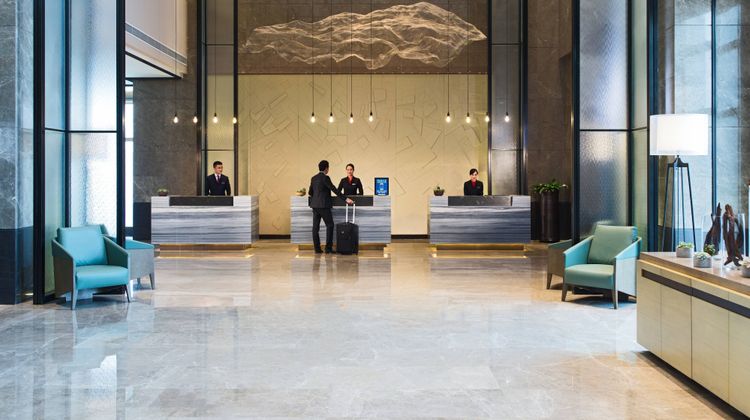 Chongqing Marriott Hotel Lobby