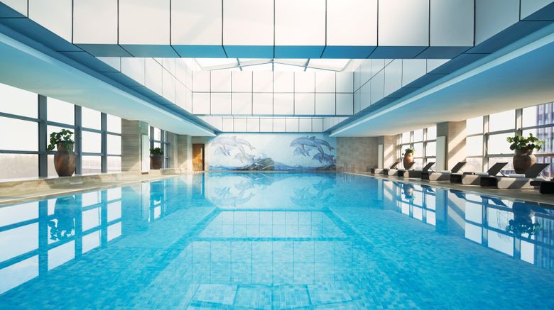 <b>Sheraton Shanghai Waigaoqiao Hotel Pool</b>. Images powered by <a href="https://www.leonardoworldwide.com/" title="Leonardo Worldwide" target="_blank">Leonardo</a>.