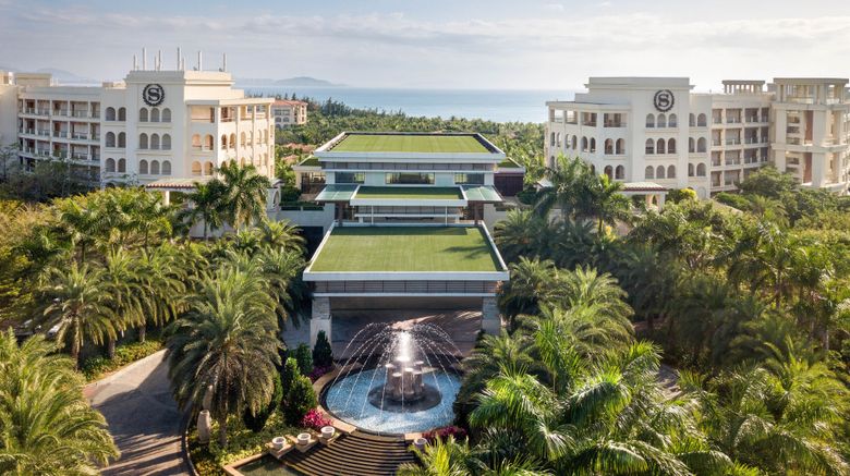 <b>Sheraton Sanya Haitang Bay Resort Exterior</b>. Images powered by <a href=https://www.travelagewest.com/Hotels/Sanya-China/